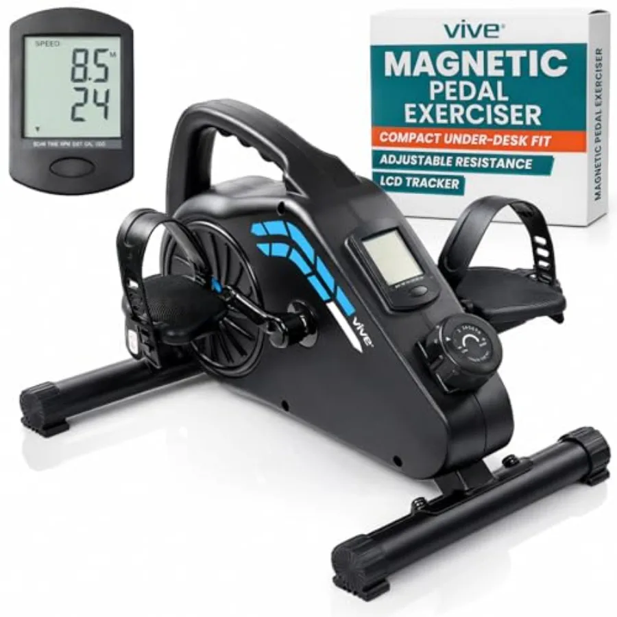 Exercise Bike Magnetic Resistance - Pedaltrainer für den Einsatz unter dem