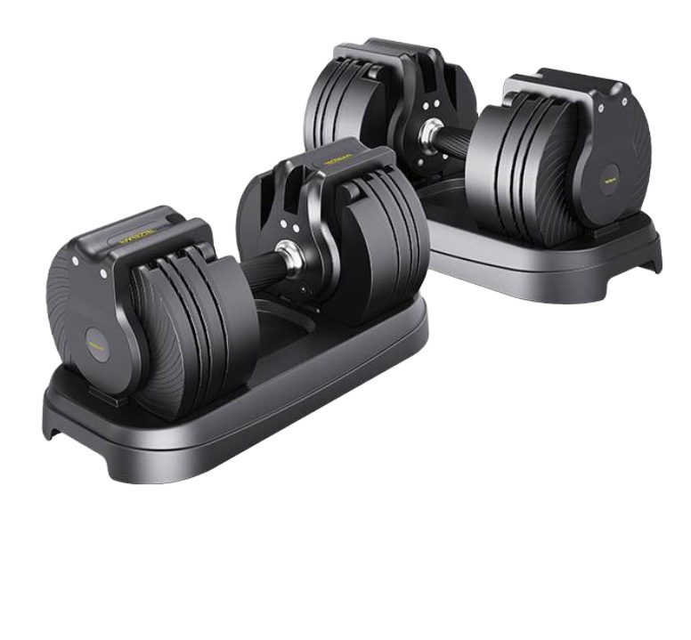 Adjustable Dumbbell Pair 40Kg - T0302 Verstellbares Hantelset für Krafttraining und