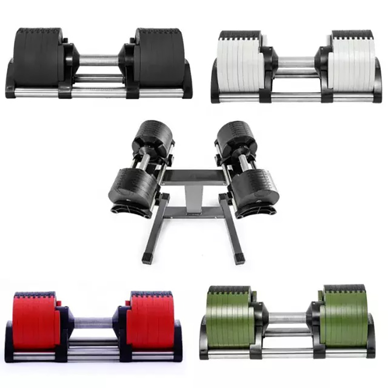 Adjustable Dumbbell Pair 40Kg - Freihantel-Set 40kg Verstellbare Hanteln Fitness-Gewichtsscheiben 20kg