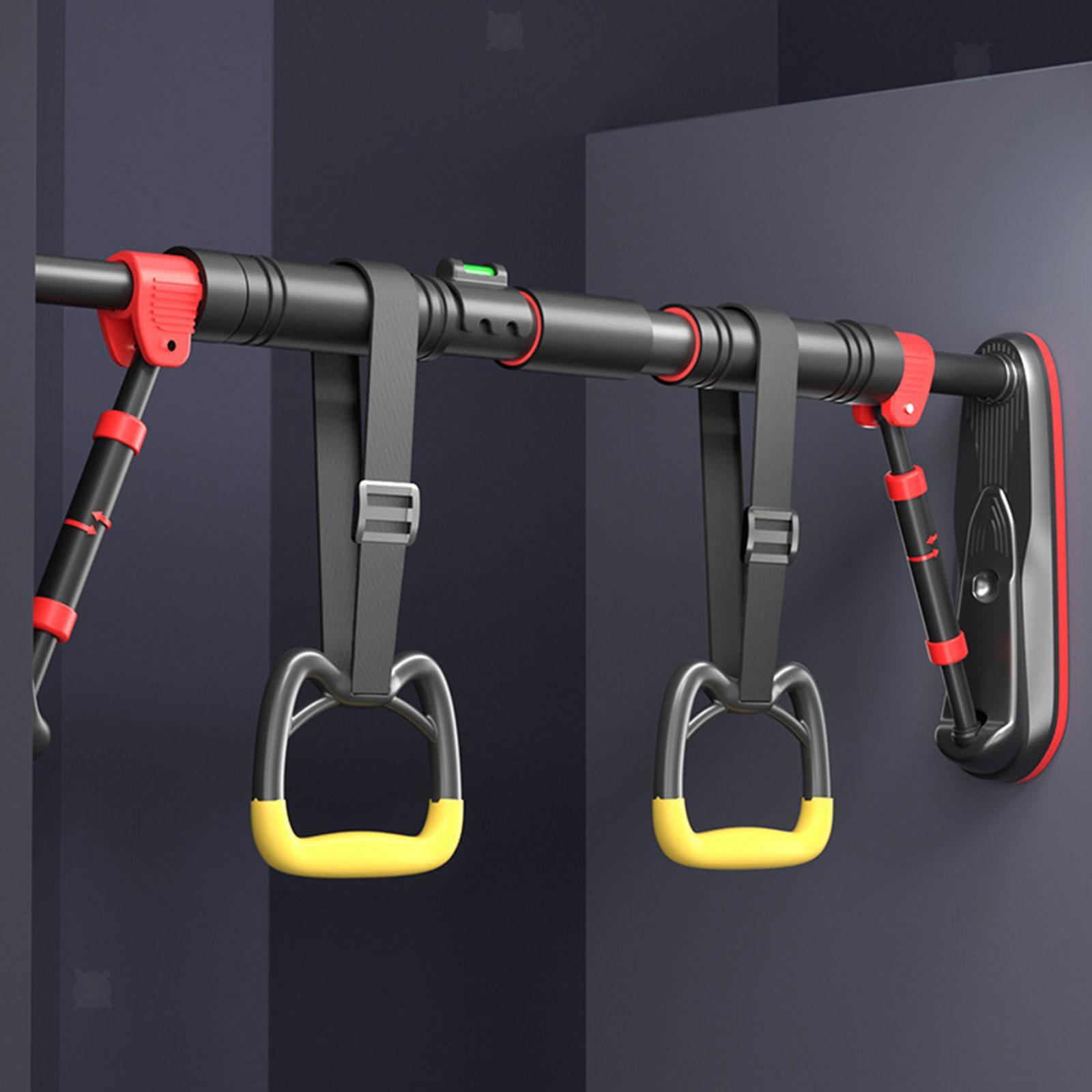 Door Pull Up Bar No Screw - Extra breiter Dip-Workout-Türrahmen mit horizontalen Stangen