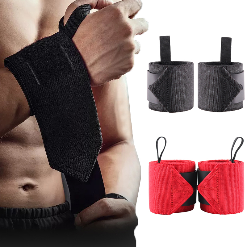 Wrist Wraps Weightlifting Support - Professionelle steife Handgelenkbandagen, 2 Größen, Fitness,