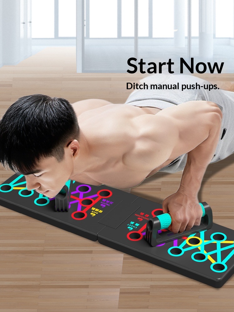 Push-up-Trainingsbrett, nicht  – Push Up Board Foldable Multi Function Bewertung und Preis