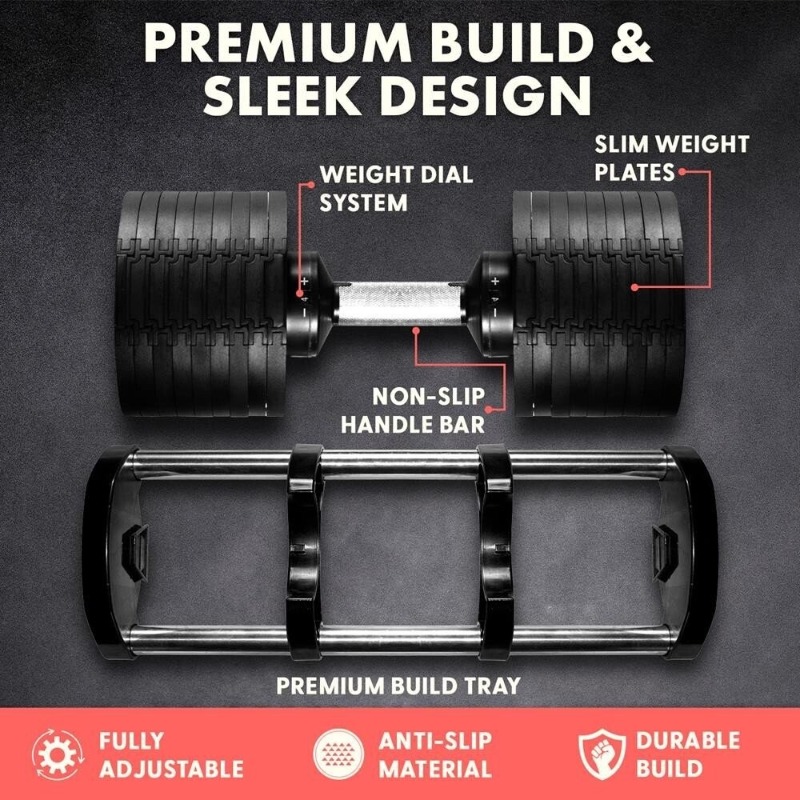 Großes Fitness-Equipment 70 Pf – Adjustable Dumbbell Pair 40Kg Bewertung und Preis