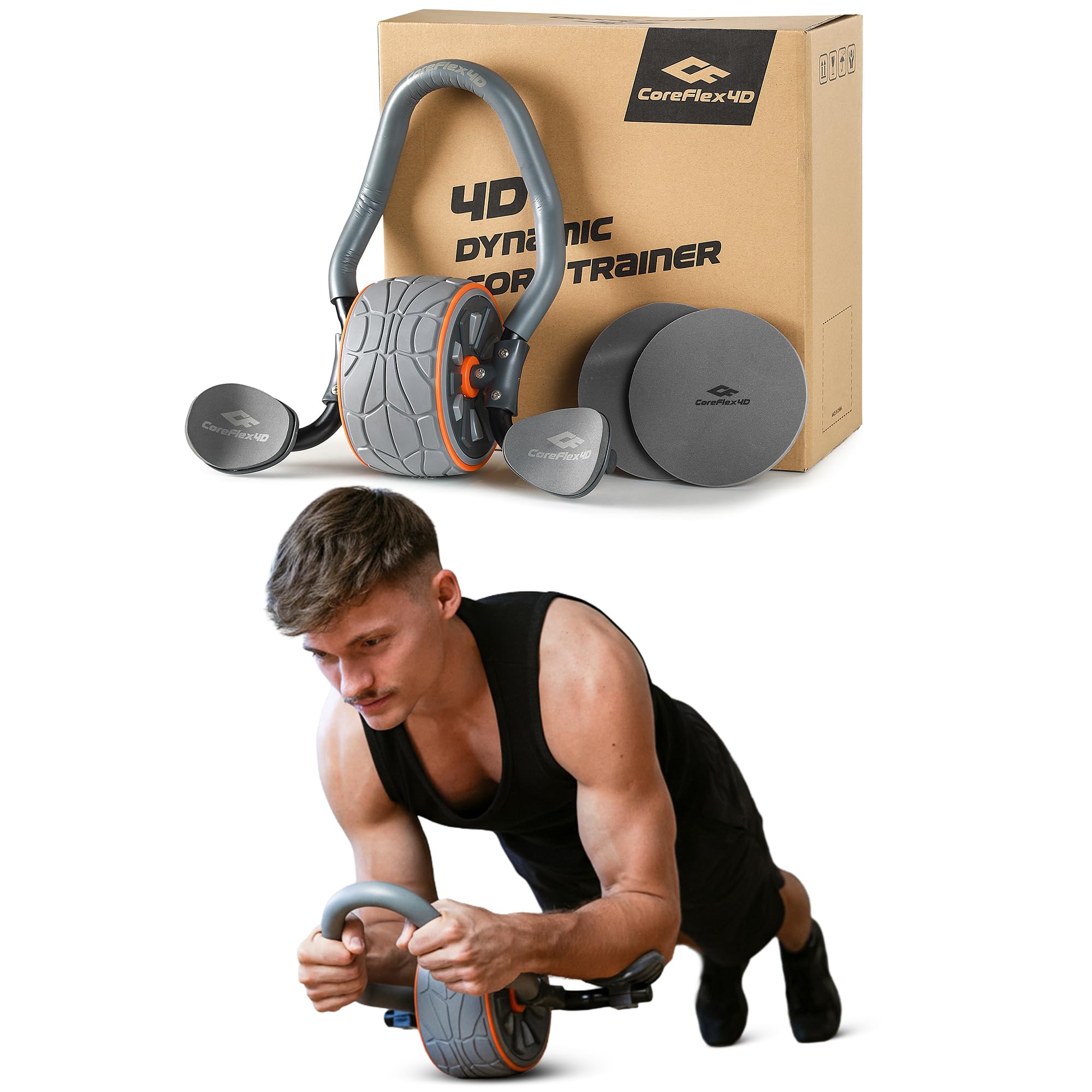 CoreFlex4D Bauchroller mit Ell – Ab Roller Wheel With Elbow Support Bewertung und Preis