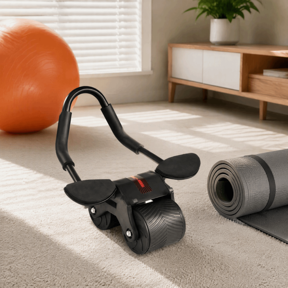 Automatisches Rückprall-Bauchm – Ab Roller Wheel With Elbow Support Bewertung und Preis