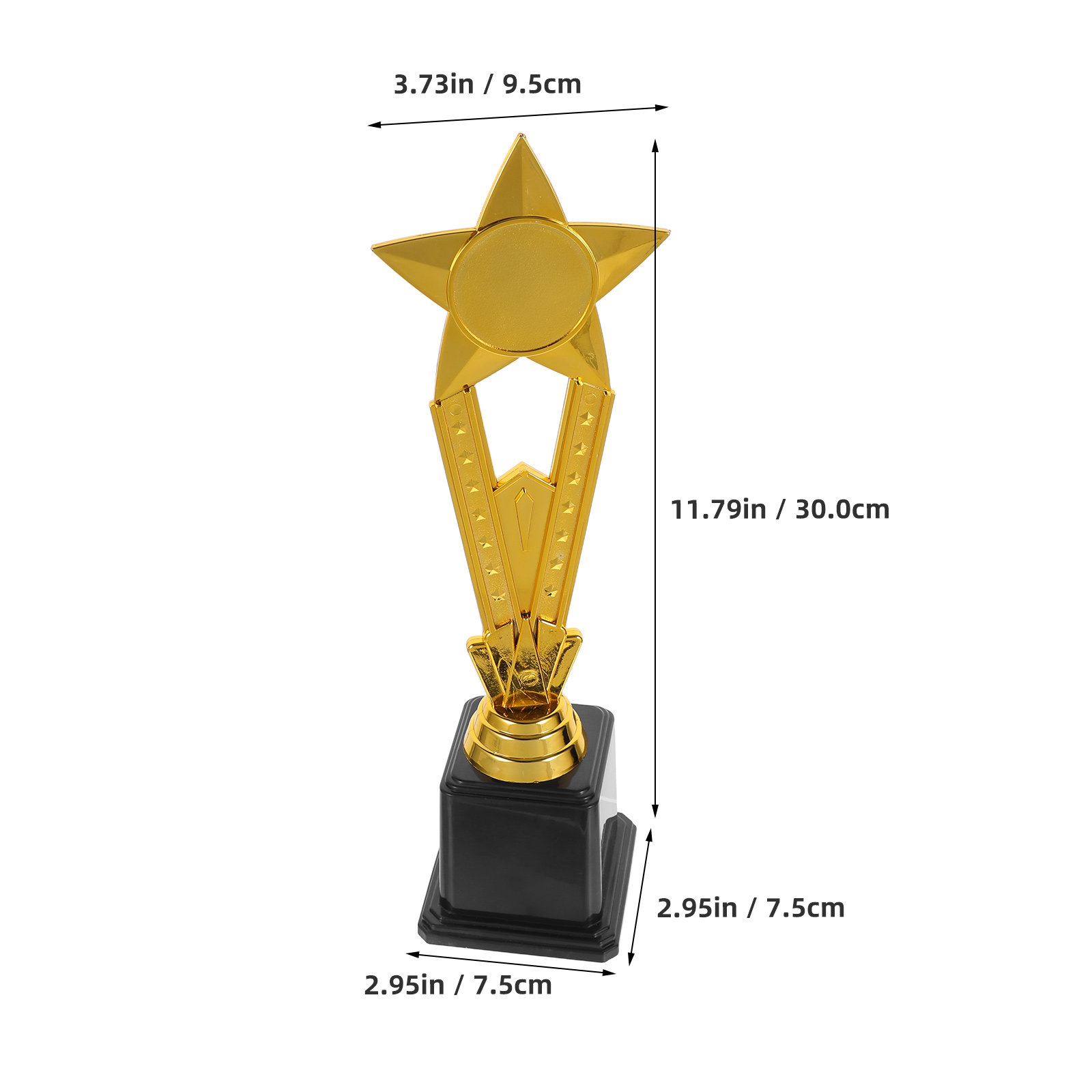 Plastik-Goldstern-Trophäe Klei – Team Sports Bewertung und Preis