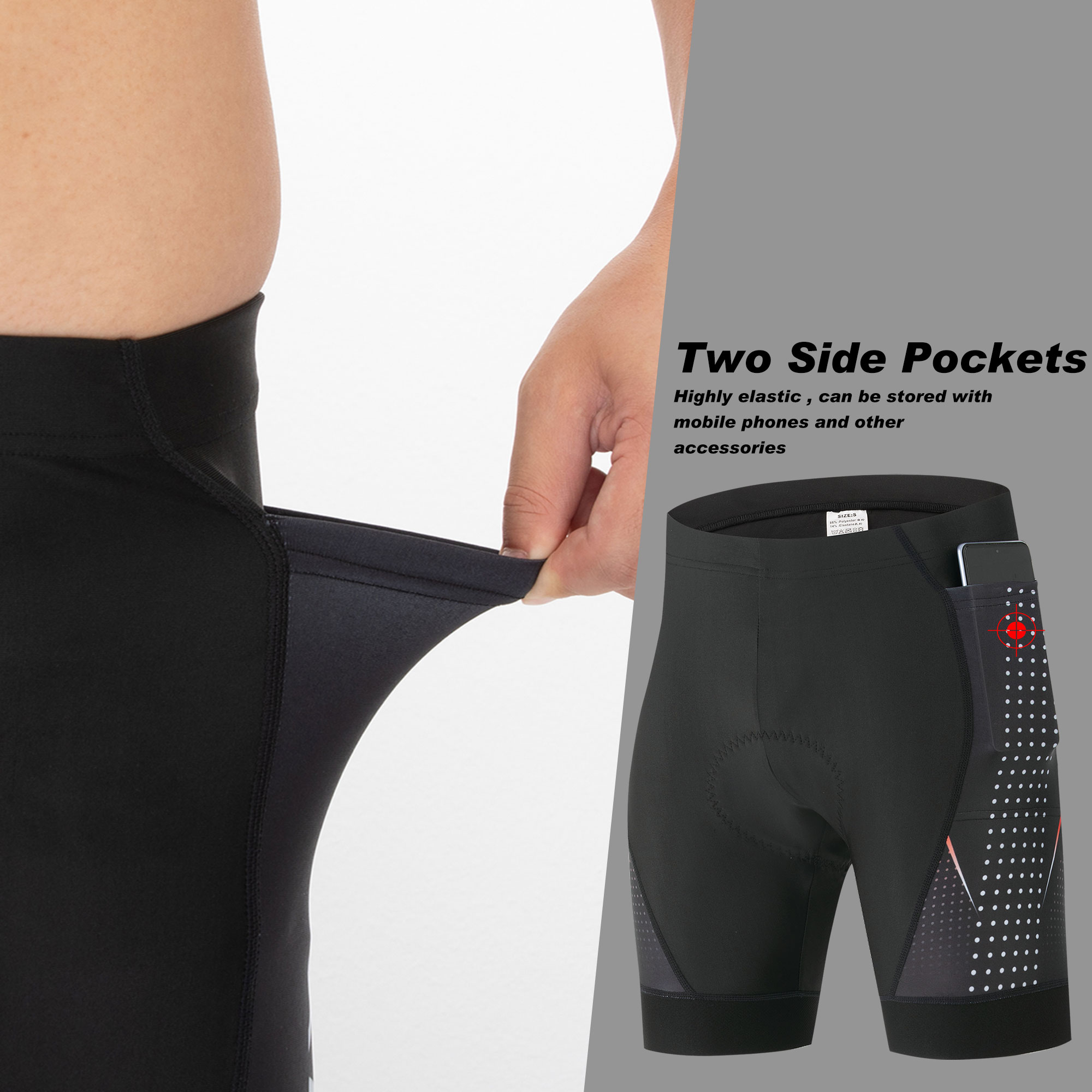 Premium Rennrad-Shorts mit 5D  – Padded Cycling Shorts 5D Gel Bewertung und Preis