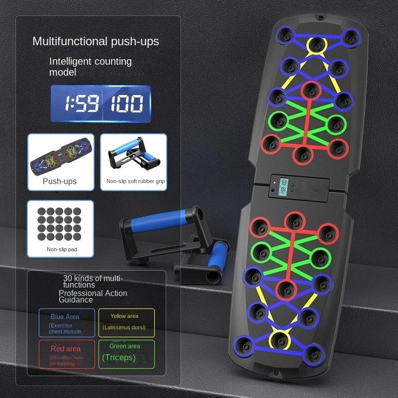 Push-up-Board-Set, tragbar, mu – Push Up Board Foldable Multi Function Bewertung und Preis