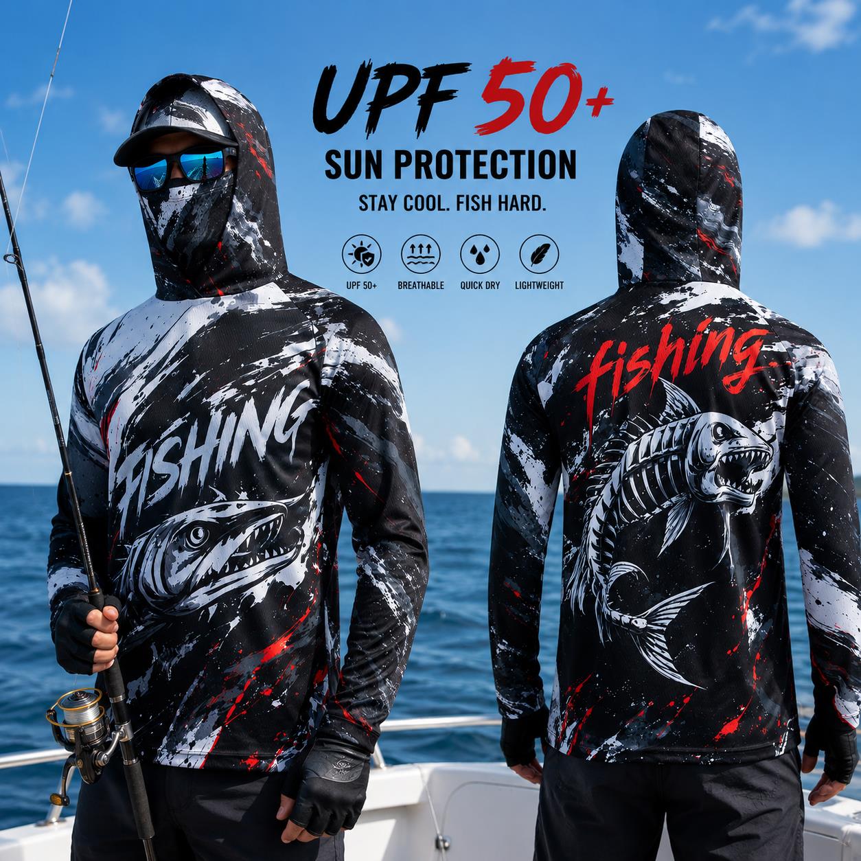 Schnell trocknender, atmungsak – Fishing Bewertung und Preis