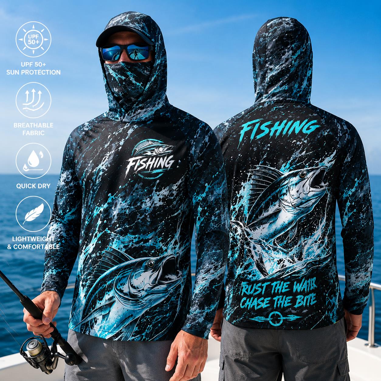 Schnell trocknender, atmungsak – Fishing Bewertung und Preis