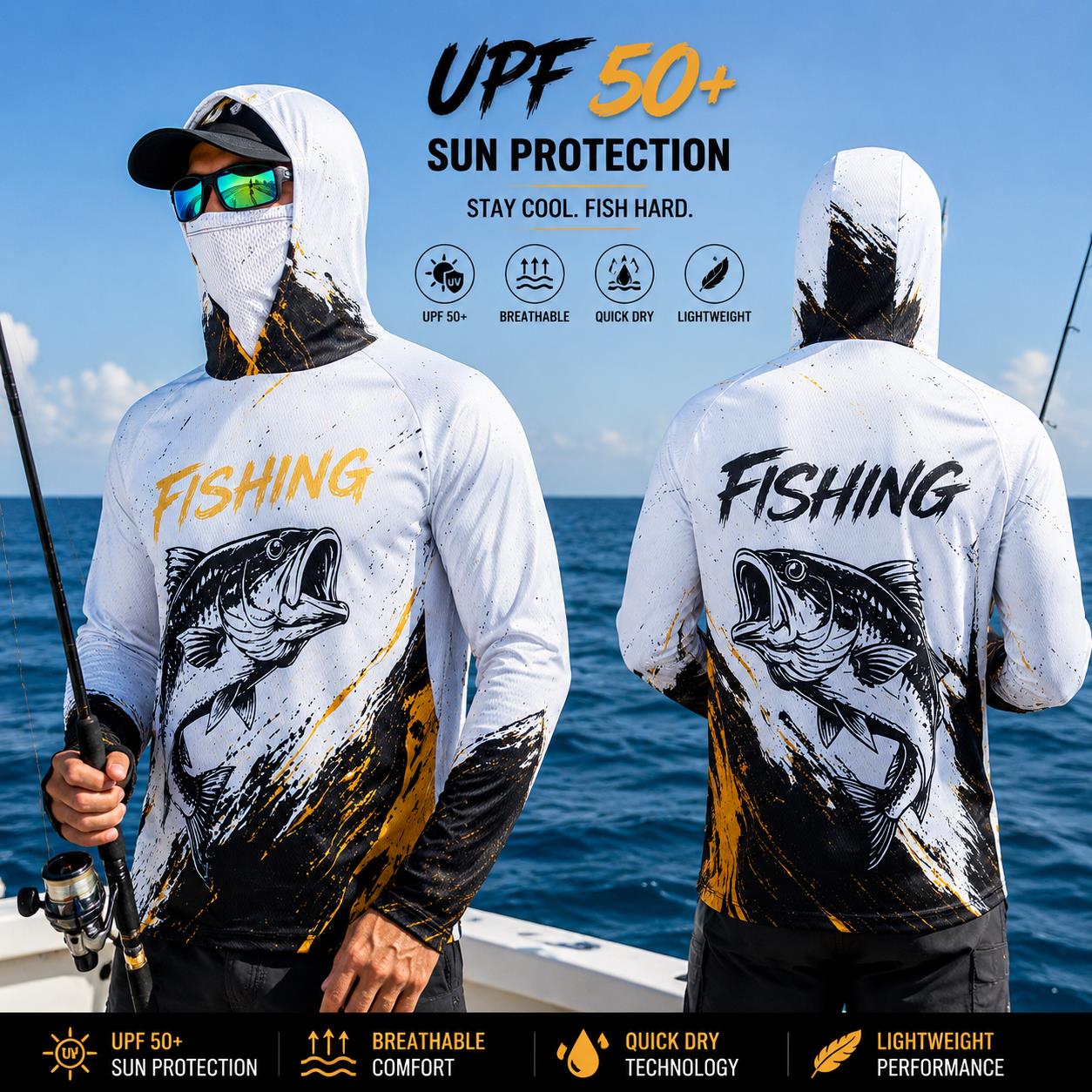 Schnell trocknender, atmungsak – Fishing Bewertung und Preis